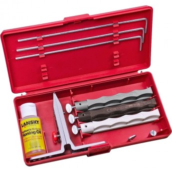 Точилка для ножей LANSKY NATURAL ARKANSAS KNIFE SHARPENING SYSTEM LKNAT